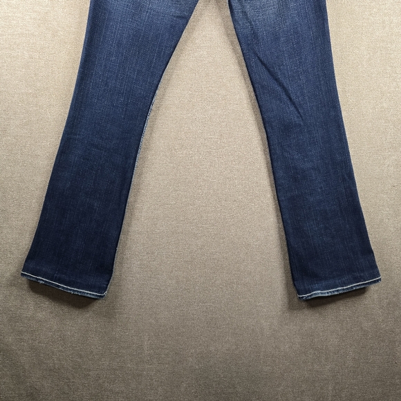 True Religion Womens Bootcut Jeans 28 (29x32 Actual) Dark Blue Denim Western (G5 - Picture 9 of 11